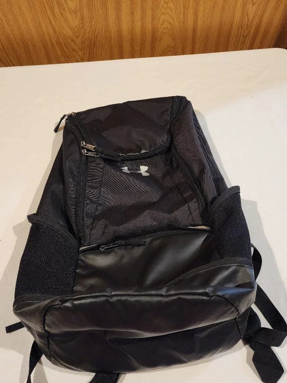 Under Armour UA Storm Backpack Black Laptop School Gym Travel Water Resistant